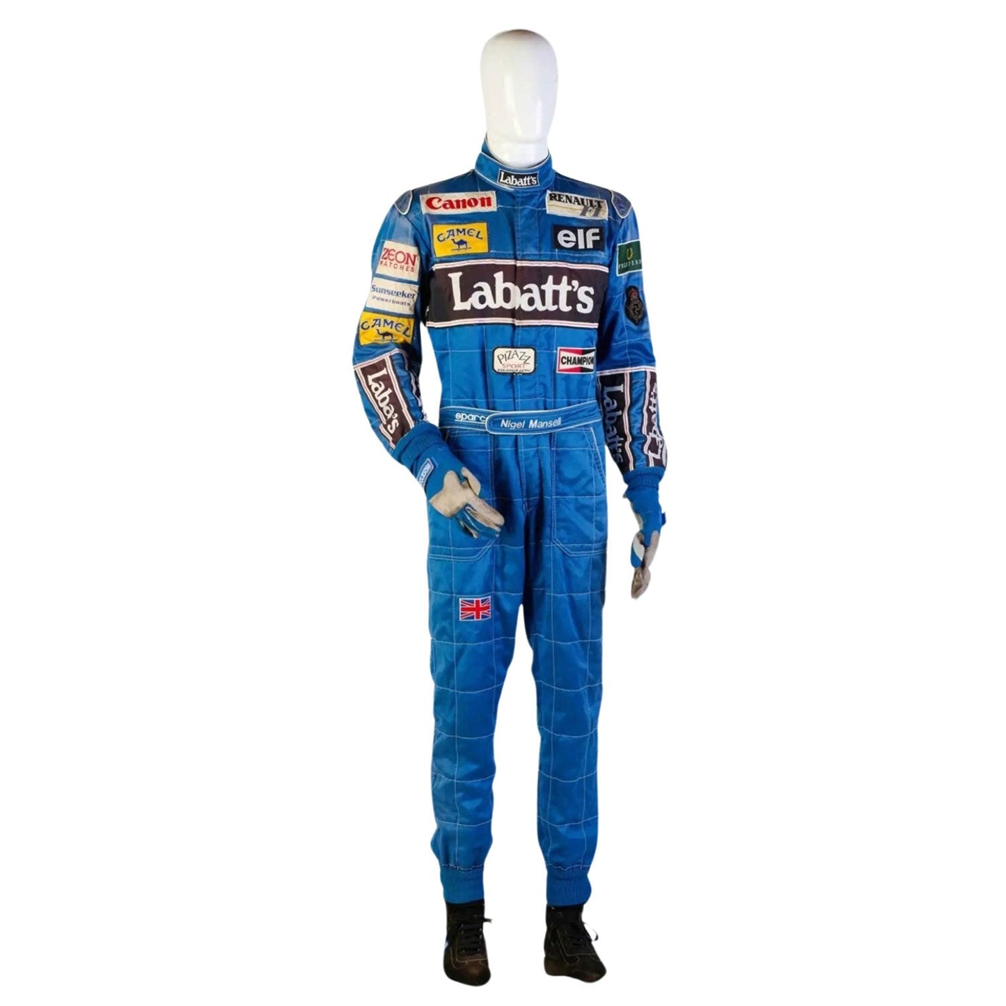 1992 Nigel Mansell Racing Costume Team F1 Williams