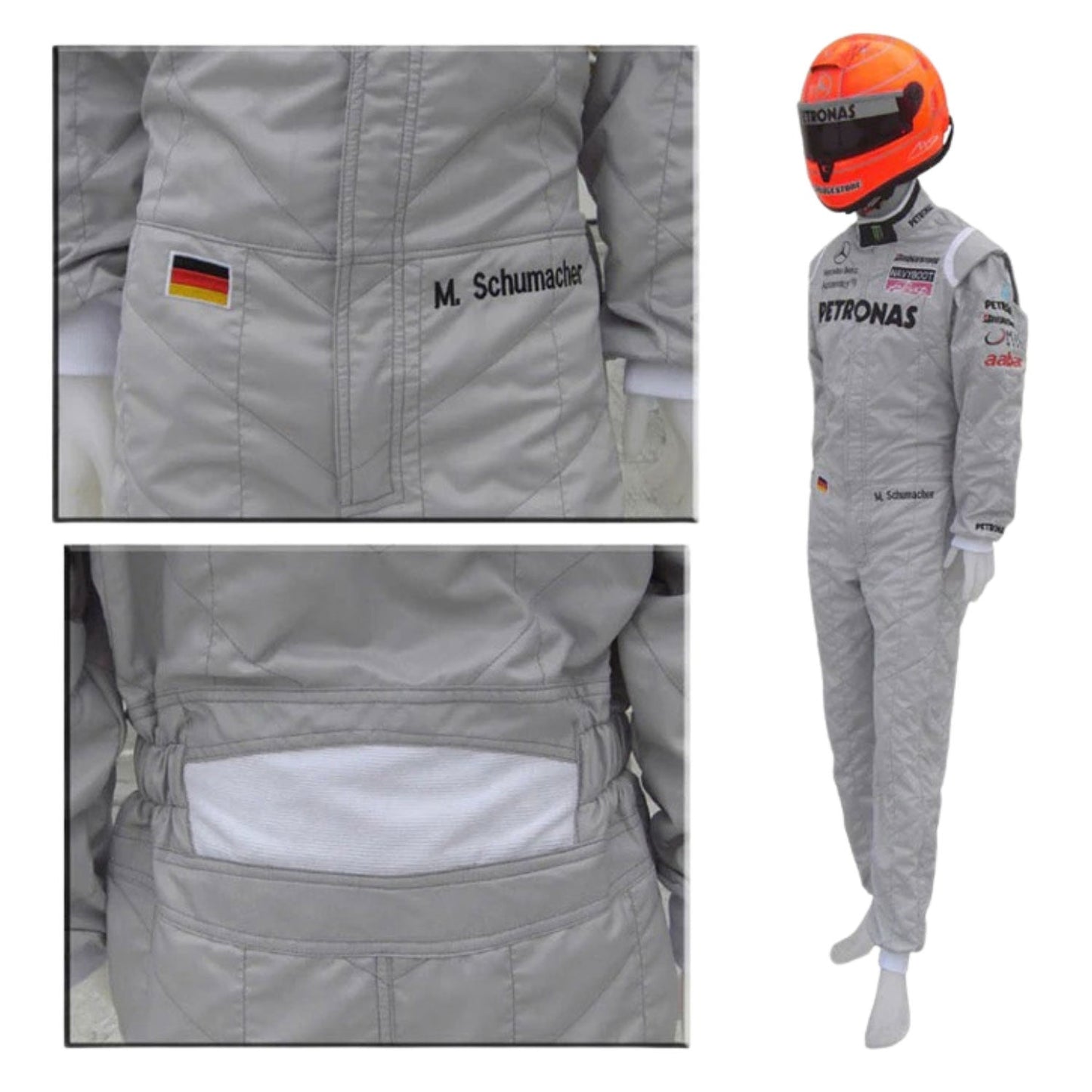 2010 Michael Schumacher Racing Costume Team F1 Mercedes