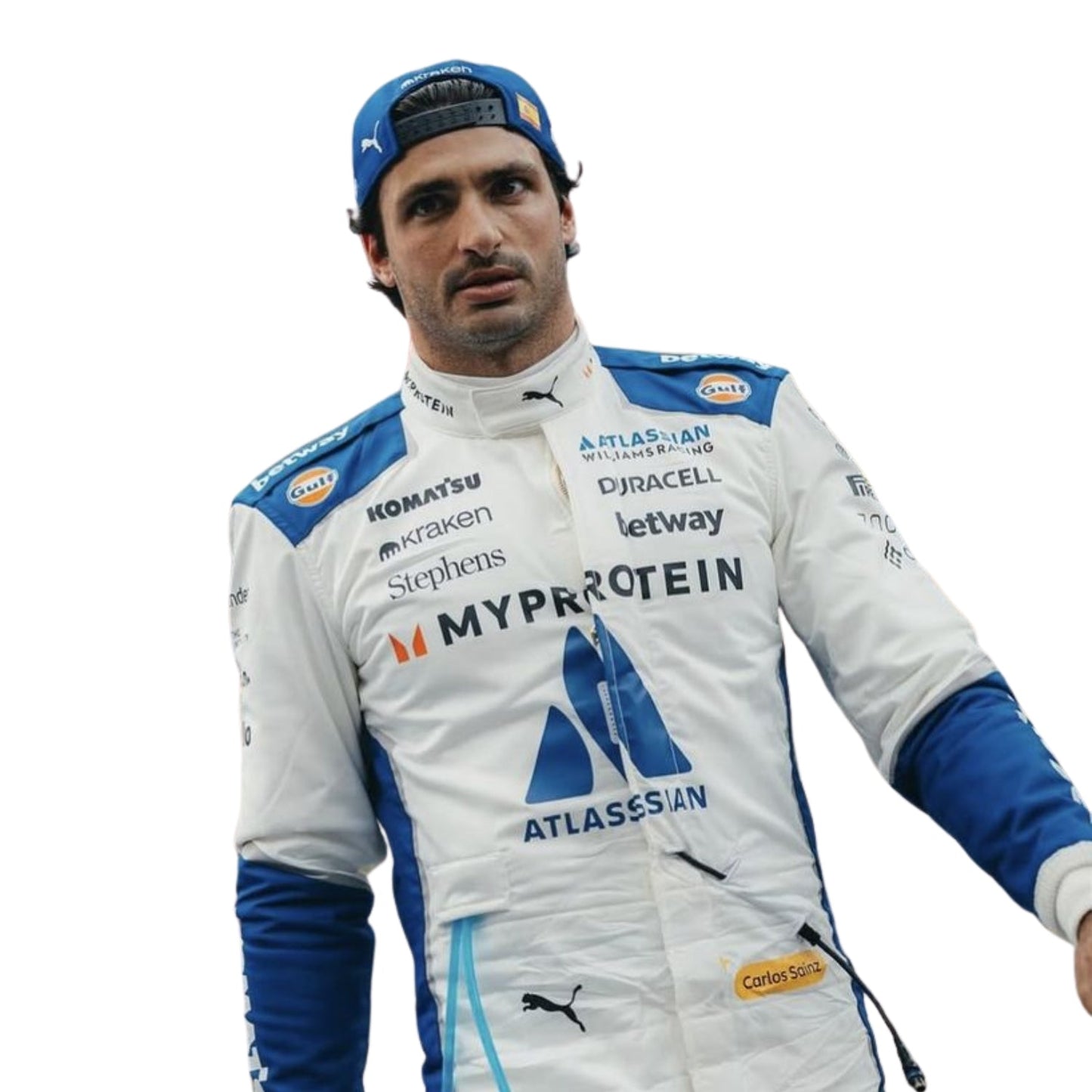 2025 Carlos Sainz Racing Costume Team F1 Williams United States GP