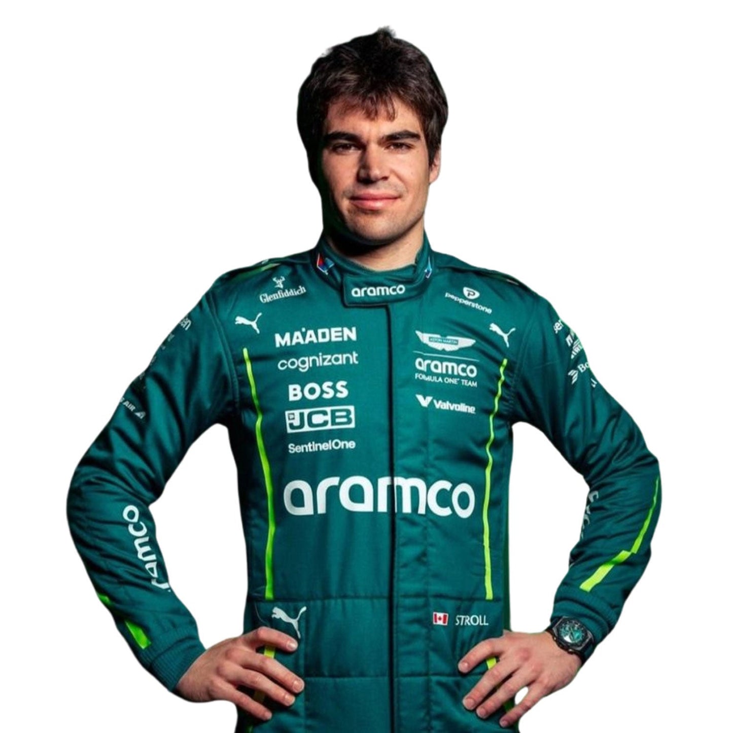2025 Lance Stroll Racing Costume Team F1 Aston Martin