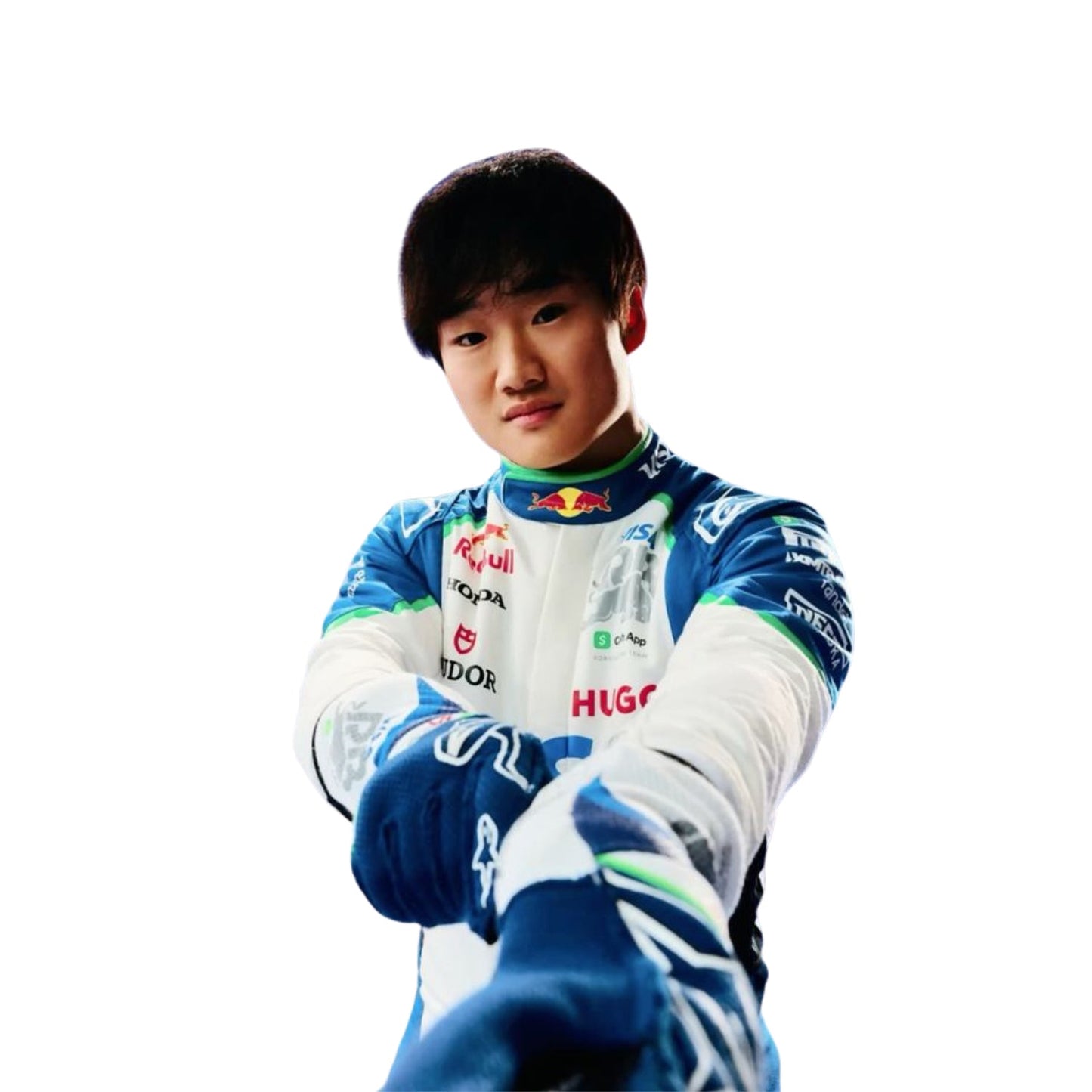 2025 Yuki Tsunoda Racing Costume Team F1 Racing Bulls