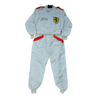 1956 Juan Manuel Fangio Racing Costume Team F1 Ferrari