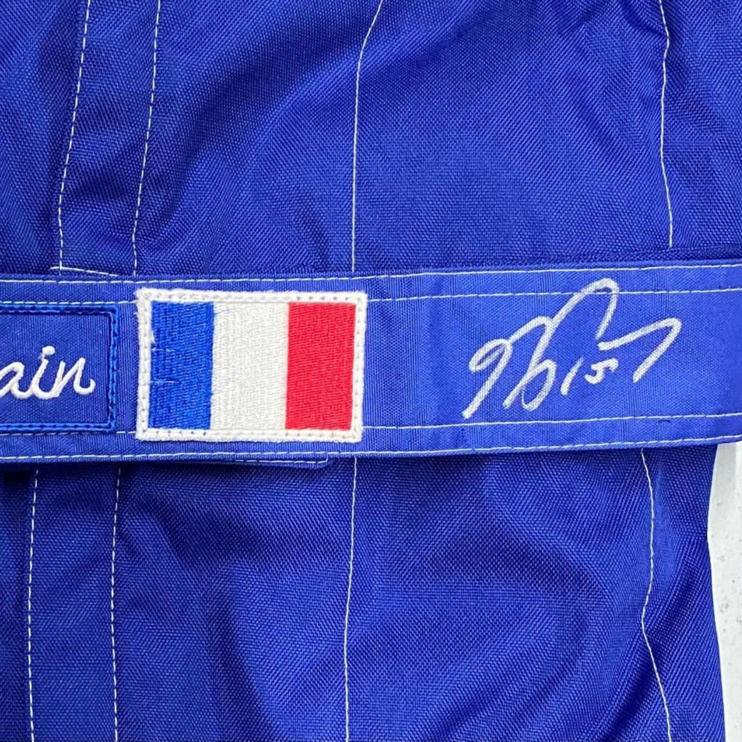 1983 Alain Prost Racing Costume Team F1 Williams-Renault