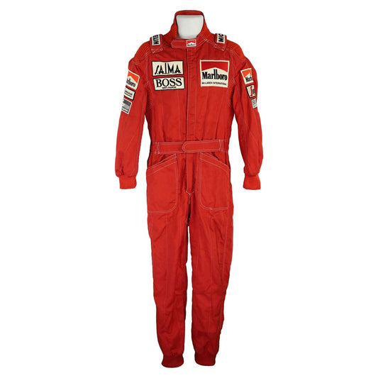 1984 Niki Lauda Racing Costume Team F1 McLaren World Championship Winning Season