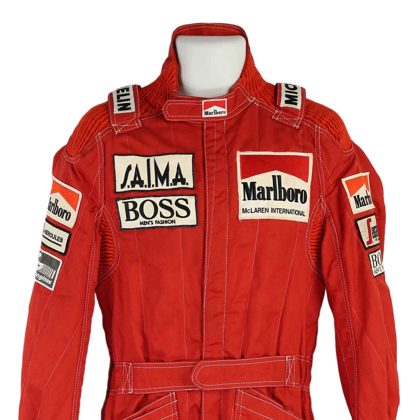 1984 Niki Lauda Racing Costume Team F1 McLaren World Championship Winning Season