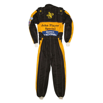 1985 Ayrton Senna Racing Costume Team F1 Lotus