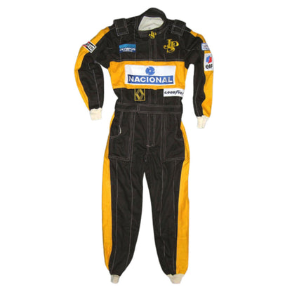 1985 Ayrton Senna Racing Costume Team F1 Lotus