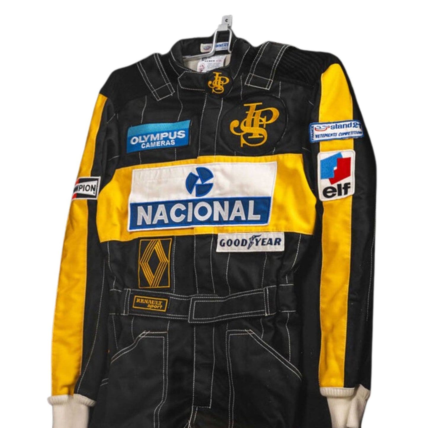 1985 Ayrton Senna Racing Costume Team F1 Lotus