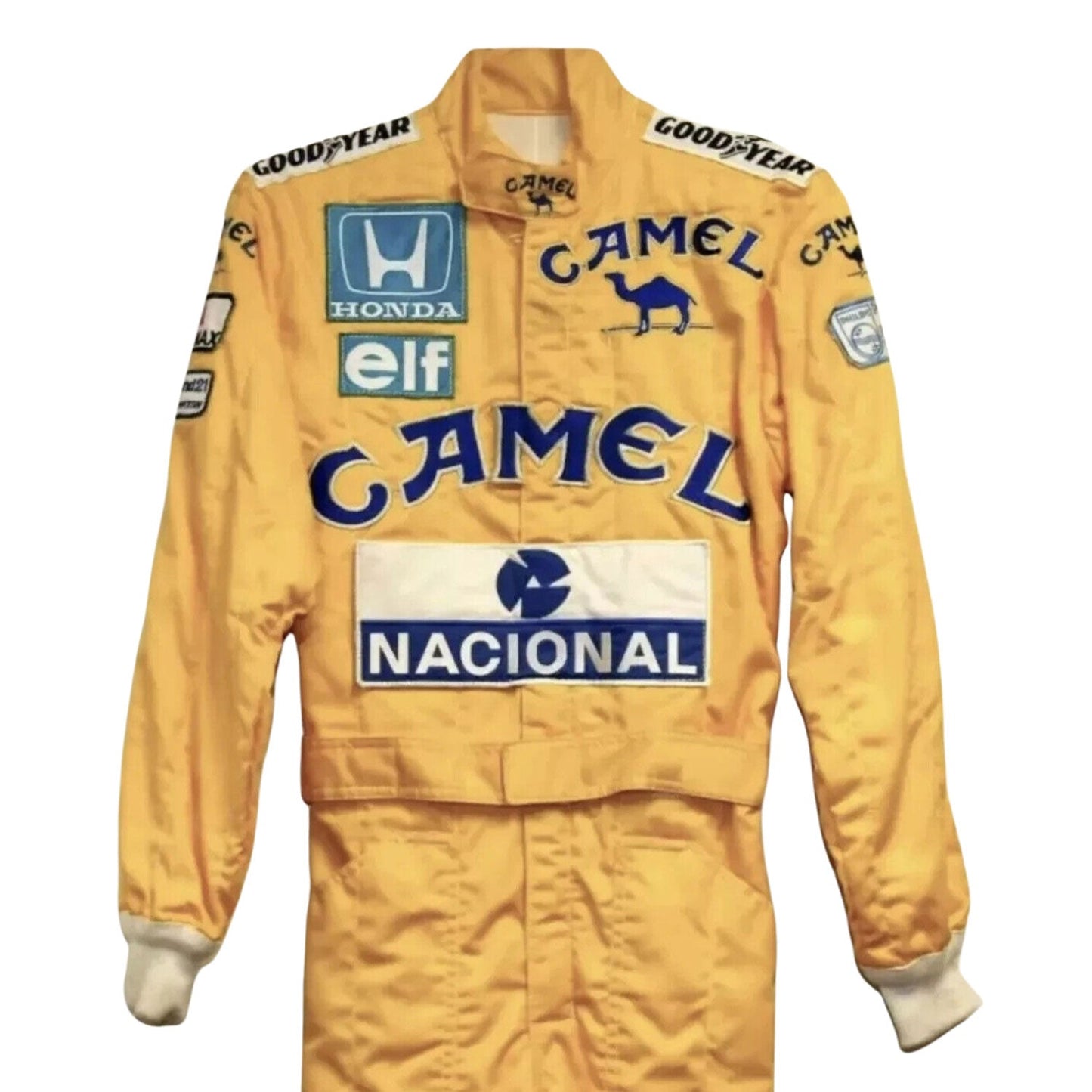 1987 Ayrton Senna Racing Costume Team F1 Lotus