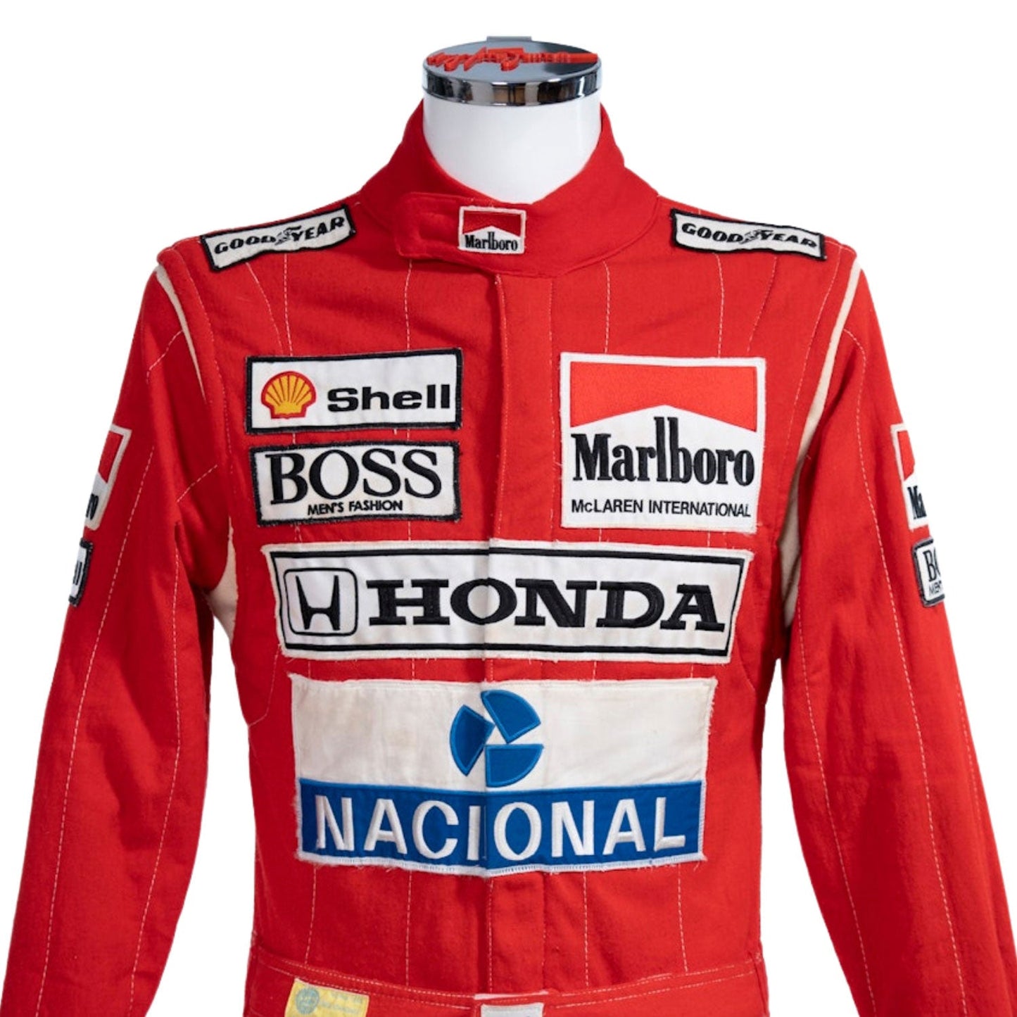 1988 Ayrton Senna Racing Costume Team F1 McLaren