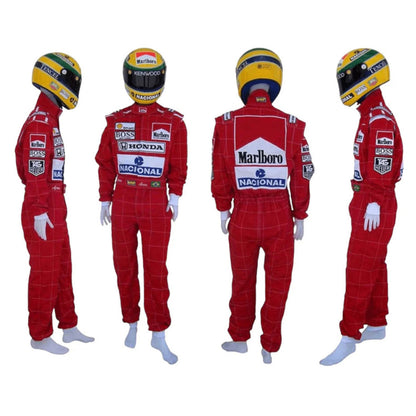 1991 Ayrton Senna Racing Costume Team F1 McLaren United States GP