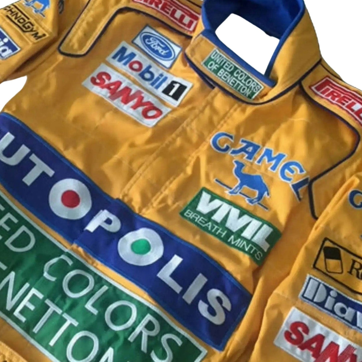 1991 Michael Schumacher Racing Costume Team F1 Benetton Ford