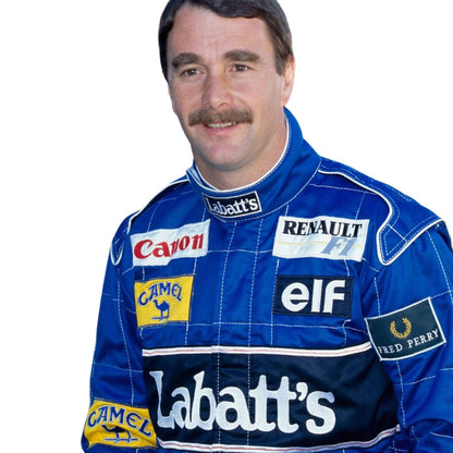 1992 Nigel Mansell Racing Costume Team F1 Williams