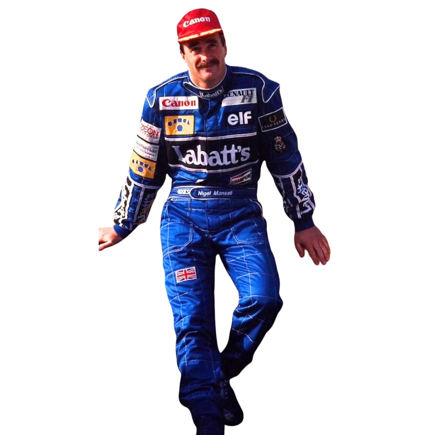 1992 Nigel Mansell Racing Costume Team F1 Williams