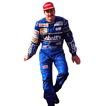 1992 Nigel Mansell Racing Costume Team F1 Williams