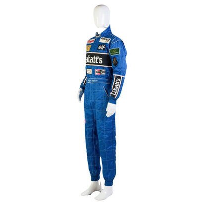 1992 Nigel Mansell Racing Costume Team F1 Williams