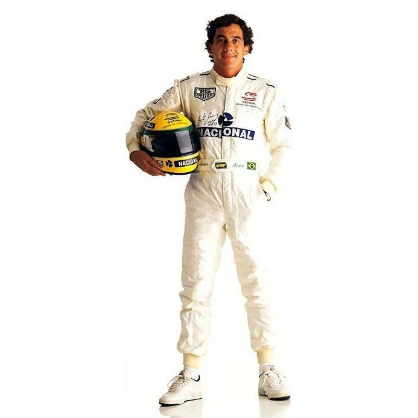 1993 Ayrton Senna Racing Costume Team F1 McLaren Paris Bercy