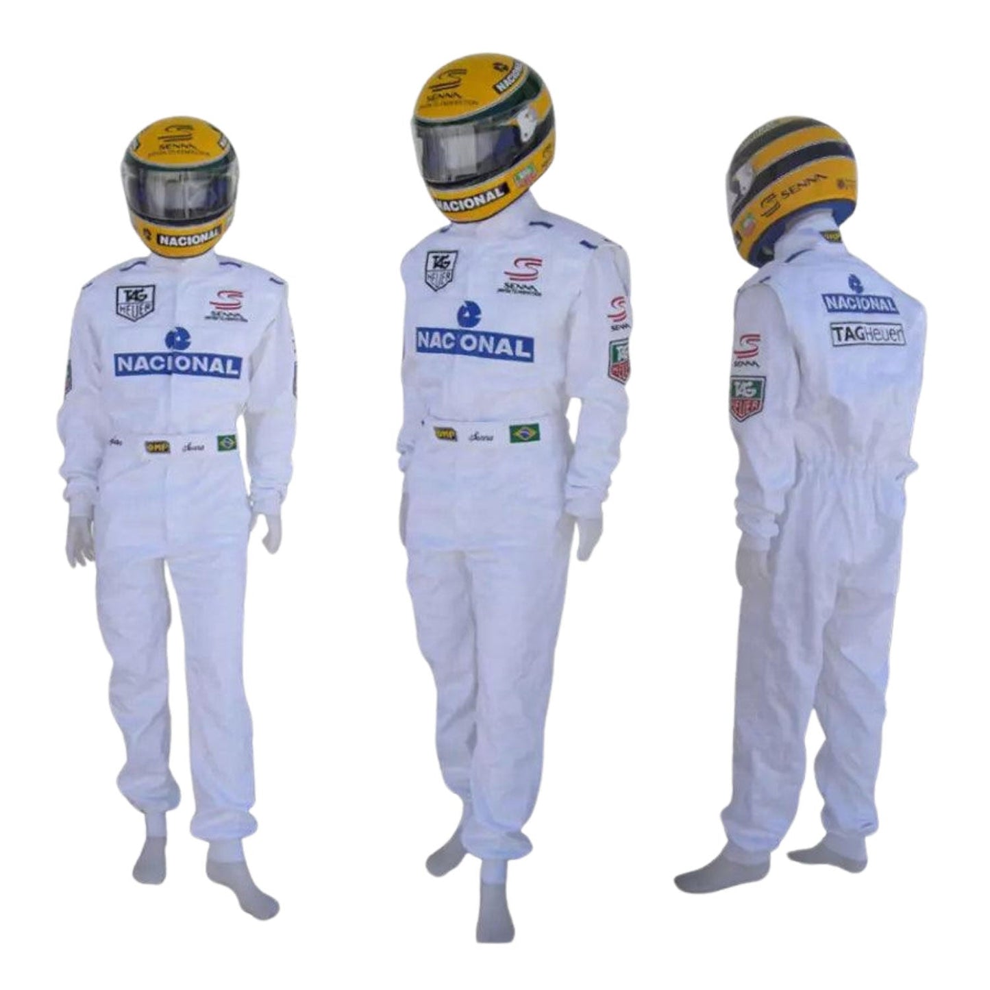 1993 Ayrton Senna Racing Costume Team F1 McLaren Paris Bercy