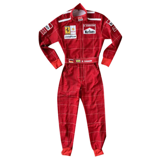 1996 Michael Schumacher Racing Costume Team F1 Ferrari