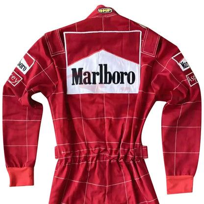 1996 Michael Schumacher Racing Costume Team F1 Ferrari