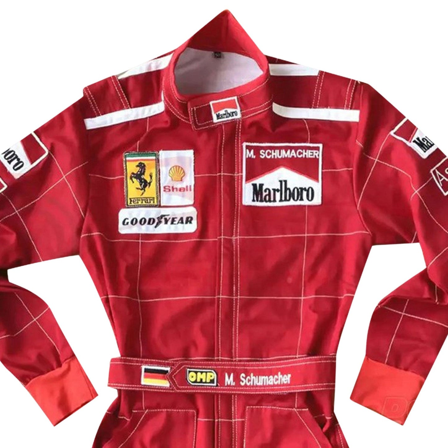 1996 Michael Schumacher Racing Costume Team F1 Ferrari