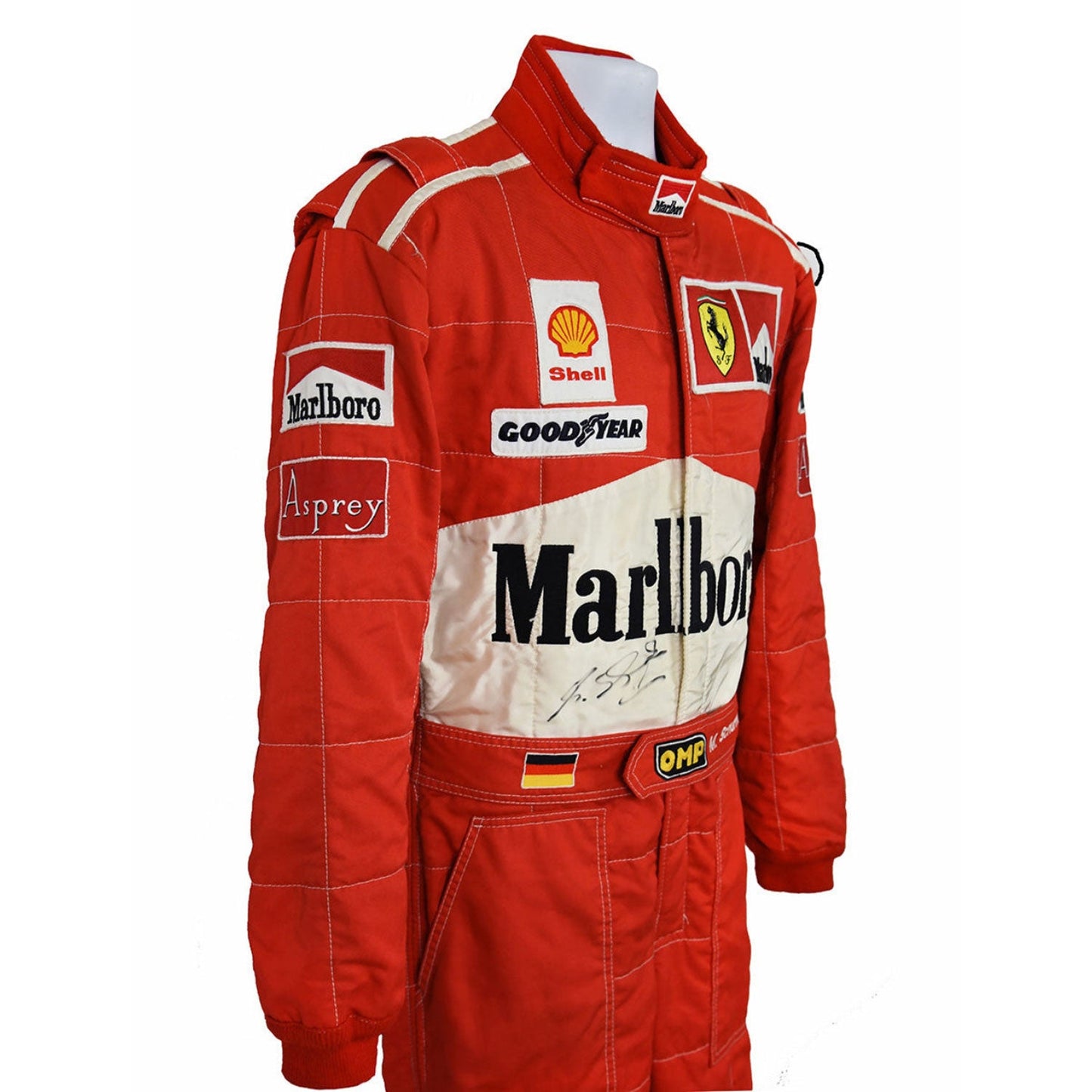 1997 Michael Schumacher Racing Costume Team F1 Ferrari