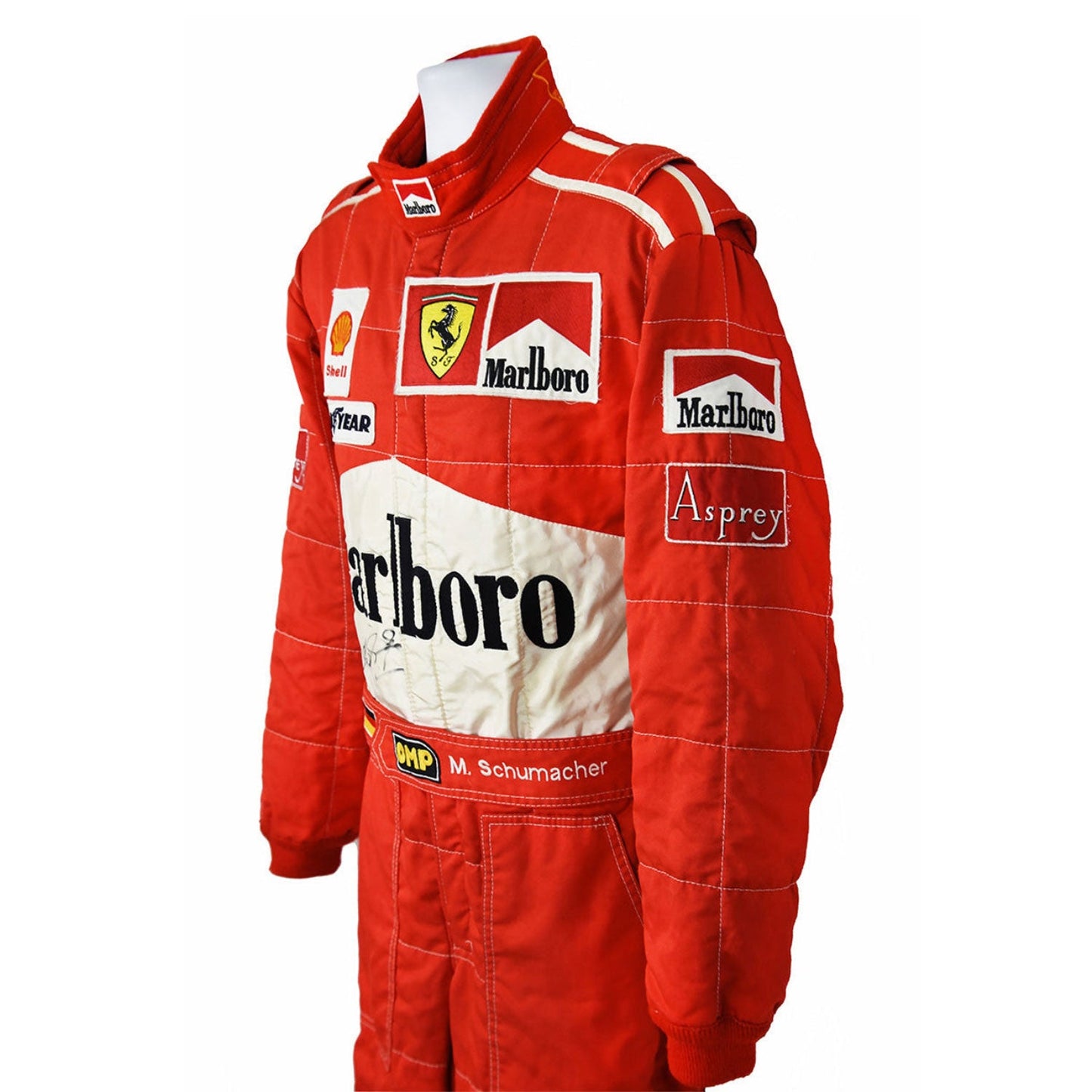 1997 Michael Schumacher Racing Costume Team F1 Ferrari