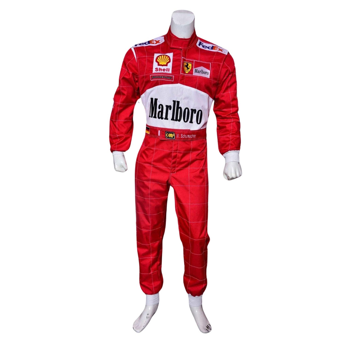 2000 Michael Schumacher Racing Costume Team F1 Ferrari
