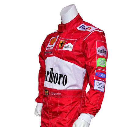 2000 Michael Schumacher Racing Costume Team F1 Ferrari