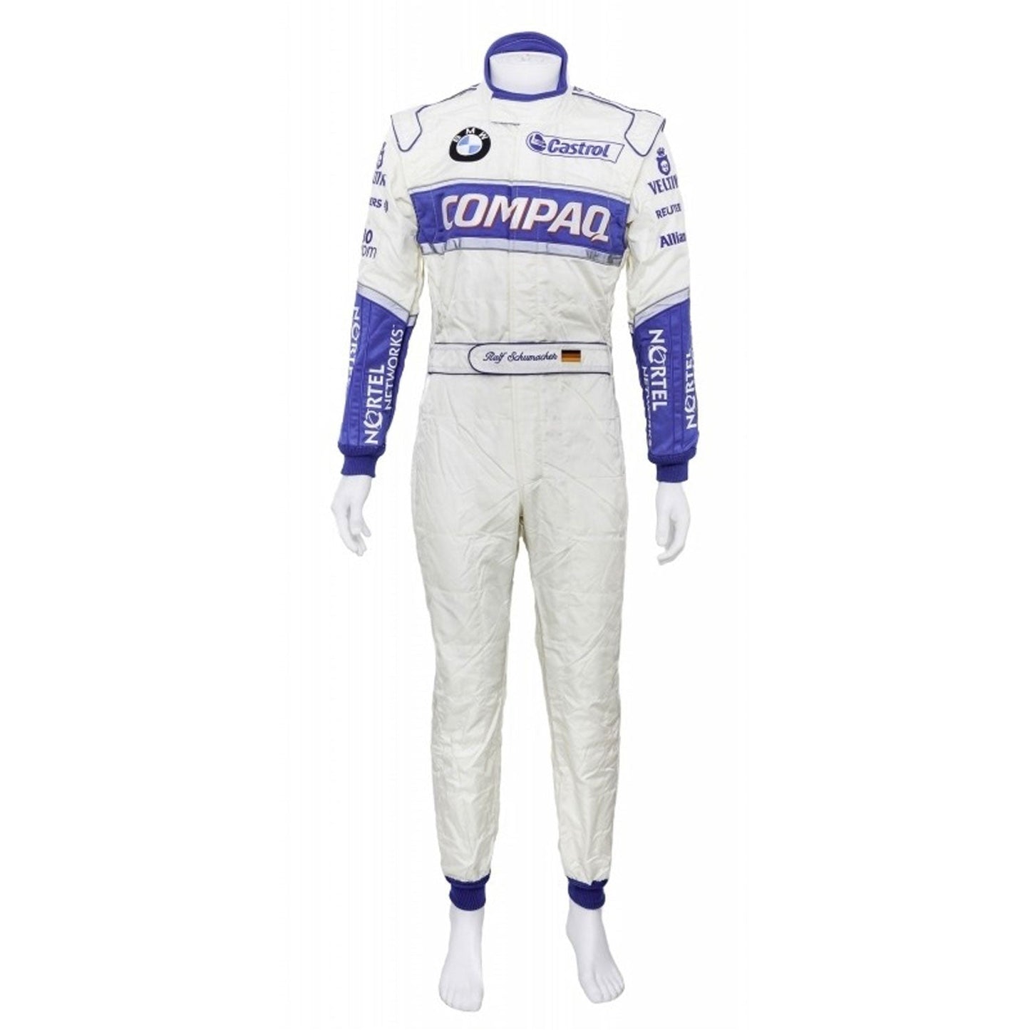 2001 Ralf Schumacher Racing Costume Team F1 Williams