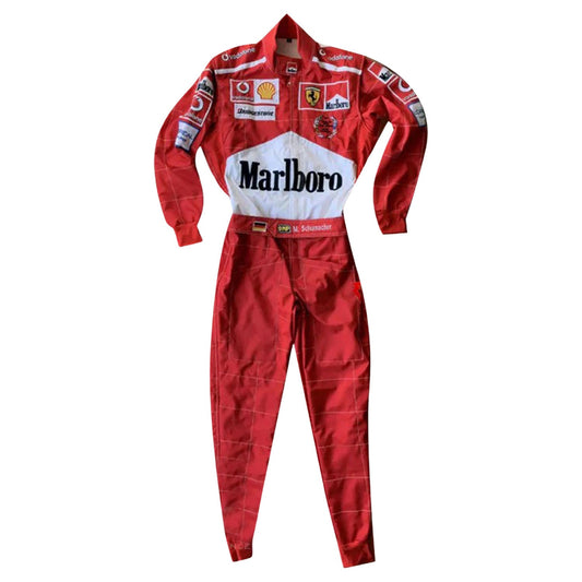 2005 Michael Schumacher Racing Costume Team F1 Ferrari World Champion