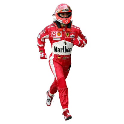 2005 Michael Schumacher Racing Costume Team F1 Ferrari World Champion