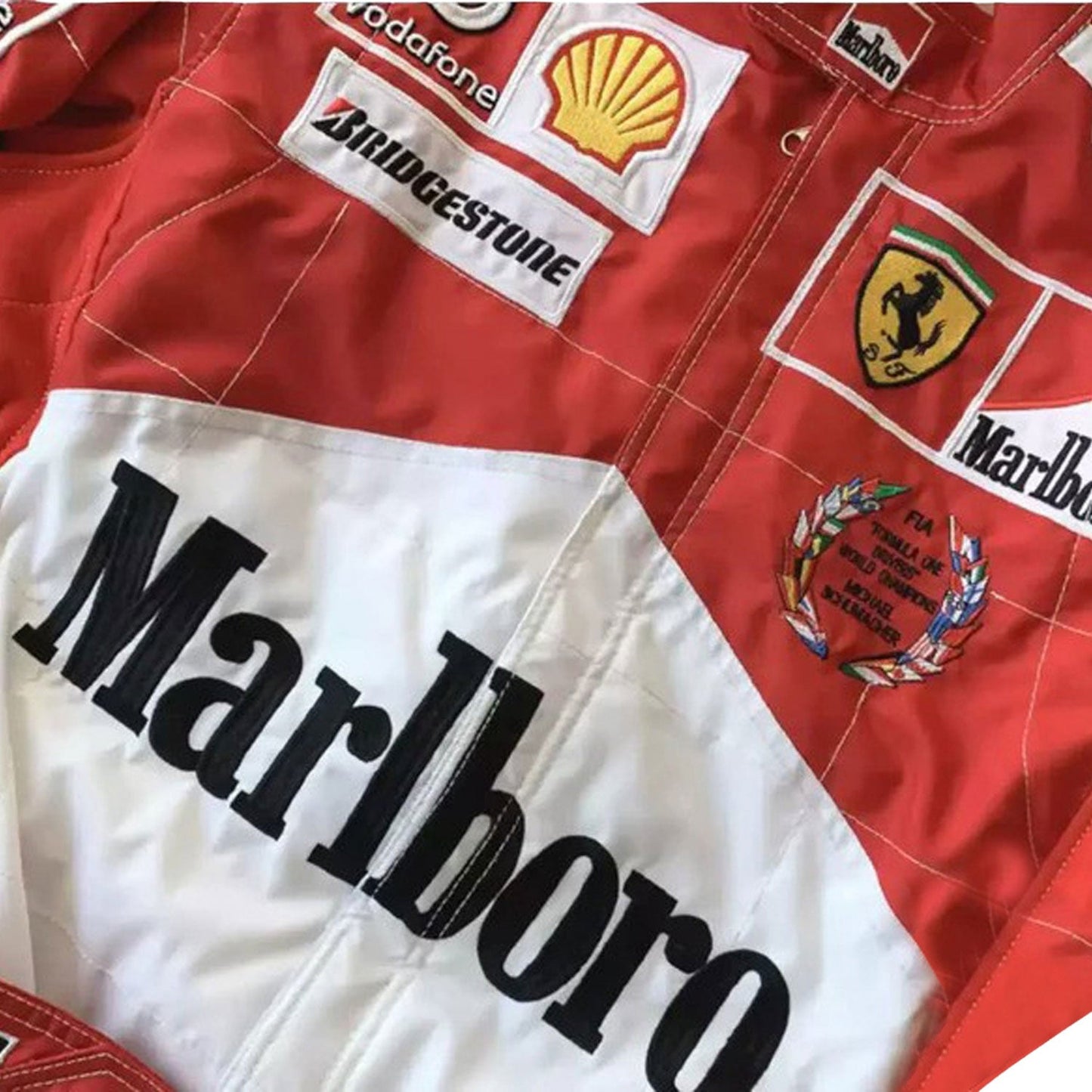 2005 Michael Schumacher Racing Costume Team F1 Ferrari World Champion