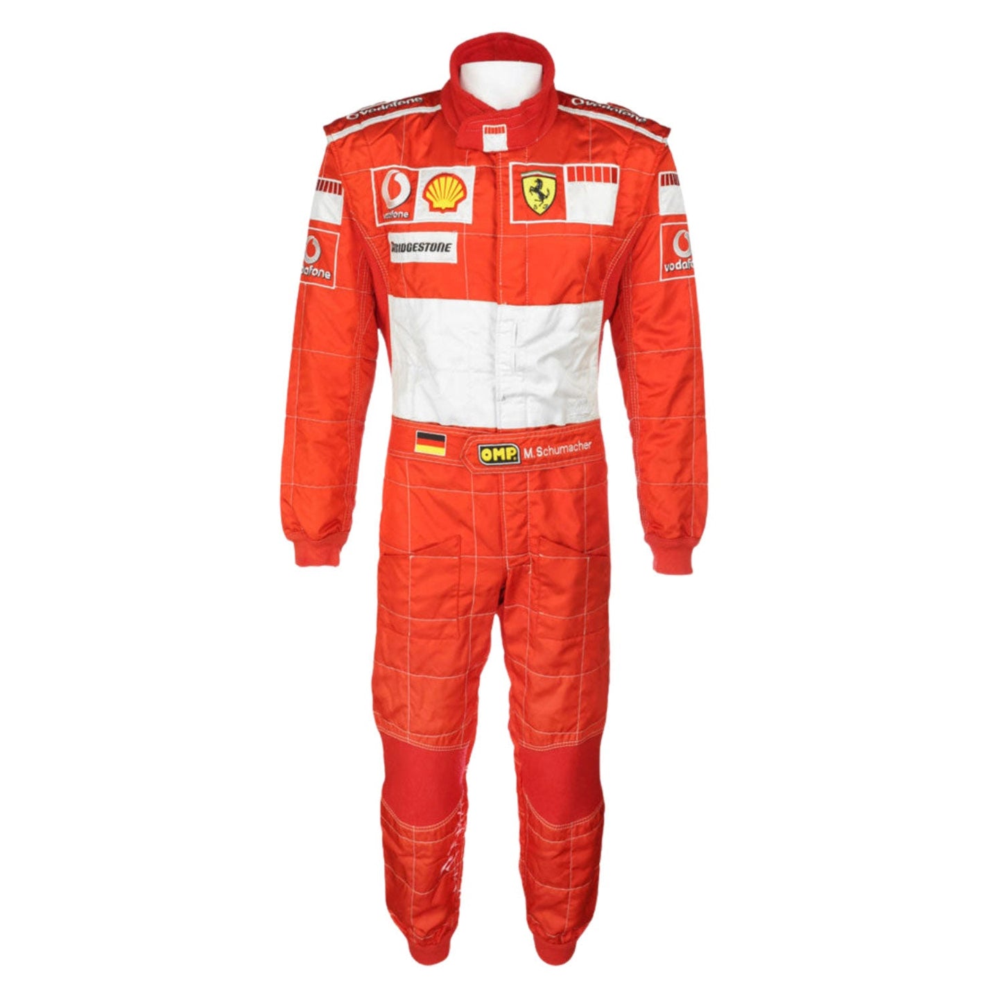 2006 Michael Schumacher Racing Costume Team F1 Ferrari