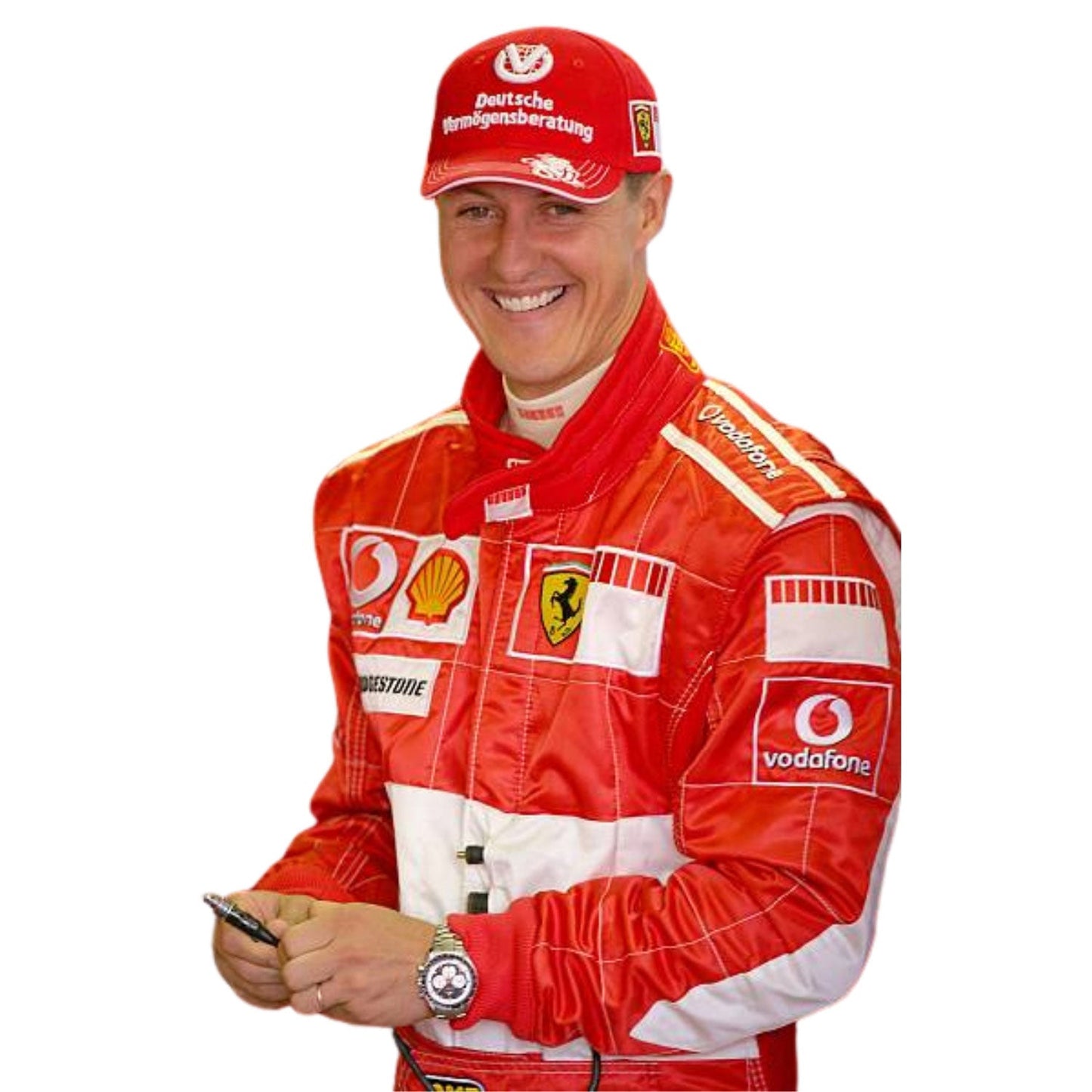 2006 Michael Schumacher Racing Costume Team F1 Ferrari