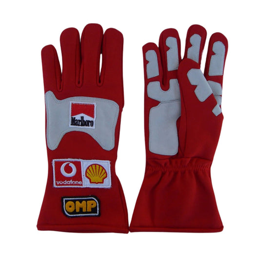 2006 Michael Schumacher Racing Gloves Team F1 Ferrari Kartx Gear