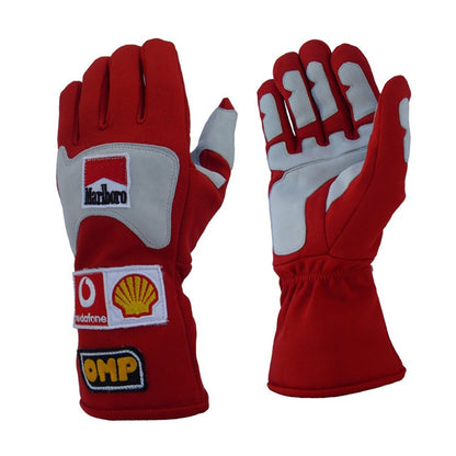 2006 Michael Schumacher Racing Gloves Team F1 Ferrari