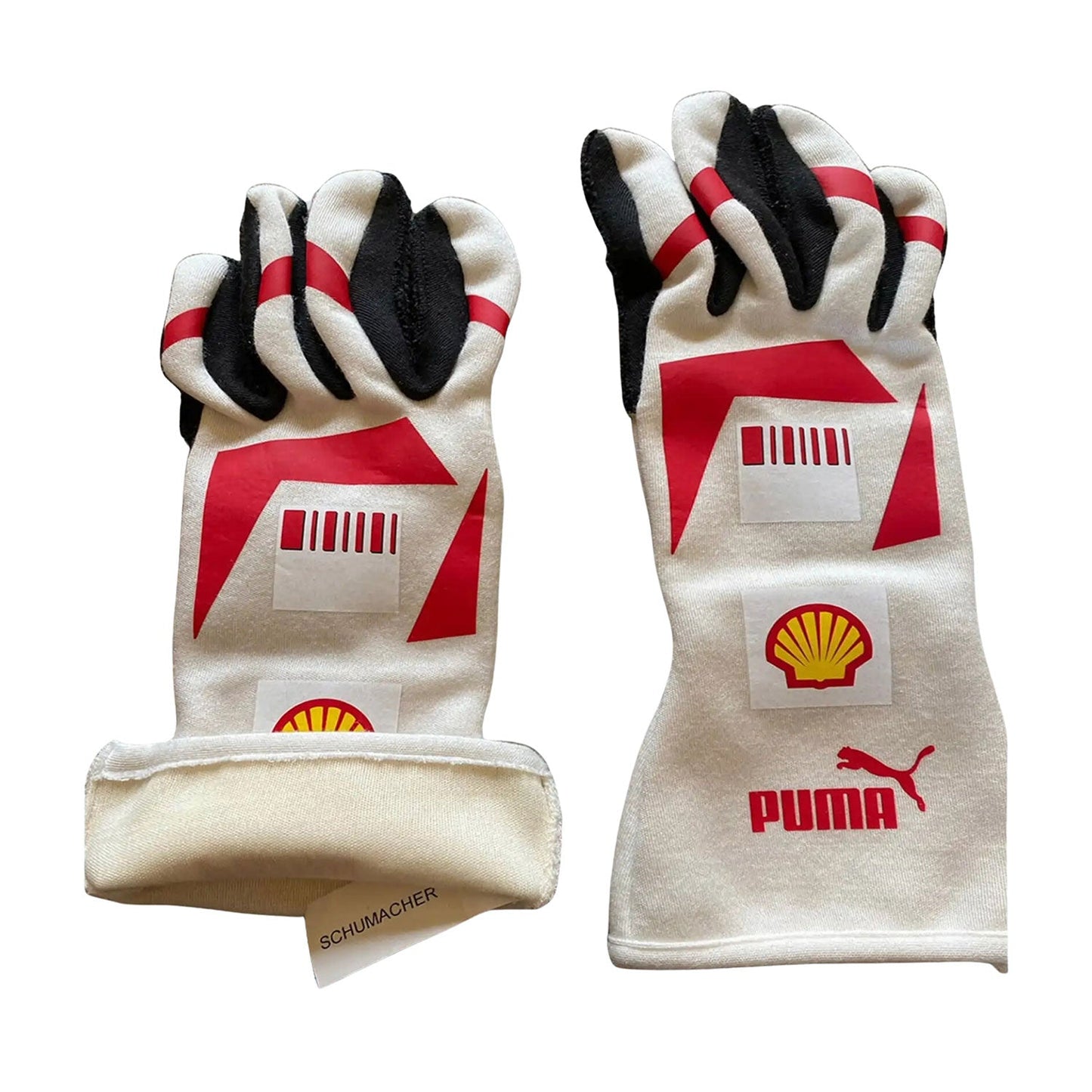 2007 Michael Schumacher Racing Gloves Team F1 Ferrari