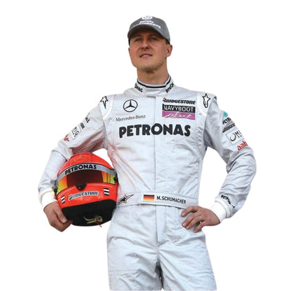 2010 Michael Schumacher Racing Costume Team F1 Mercedes