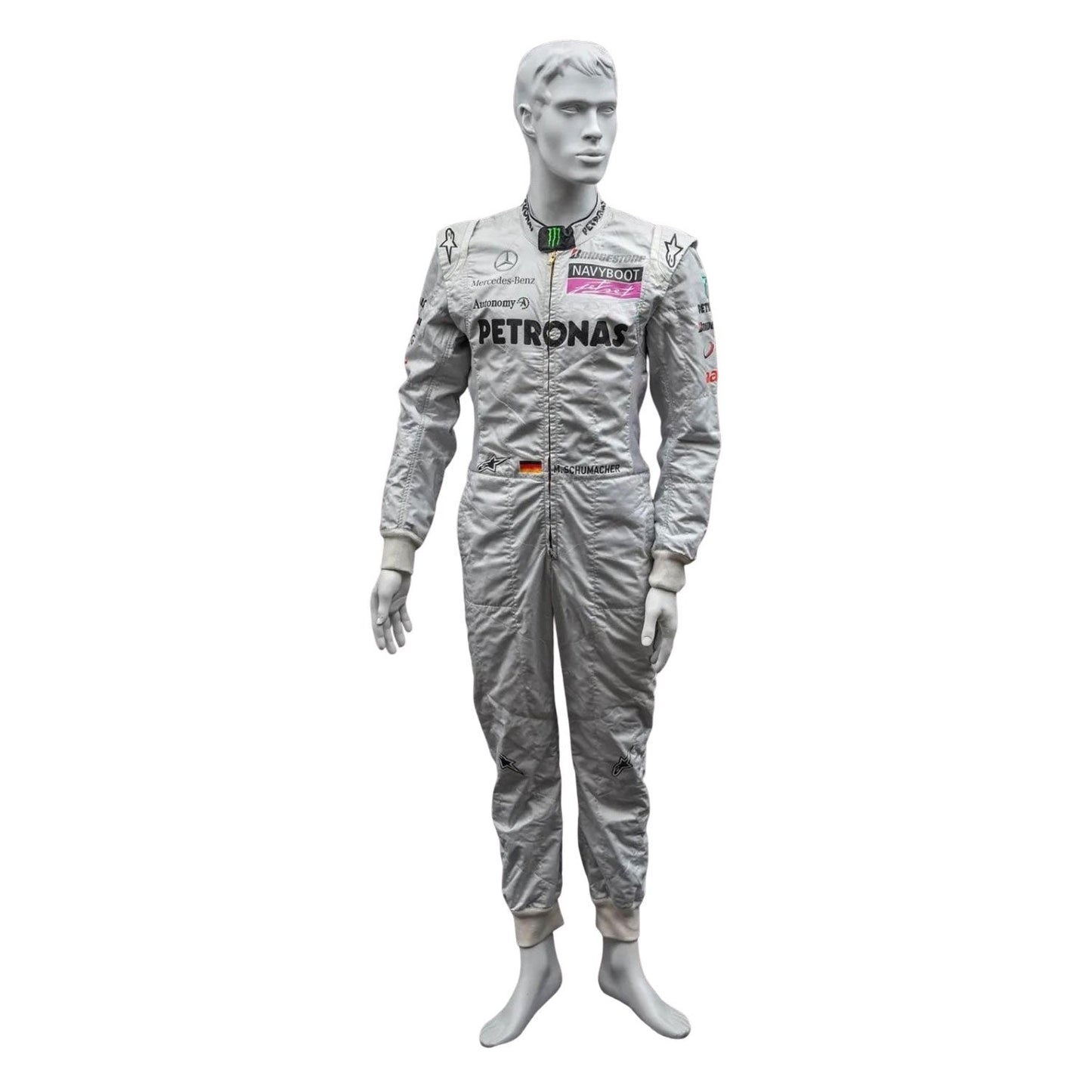2010 Michael Schumacher Racing Costume Team F1 Mercedes