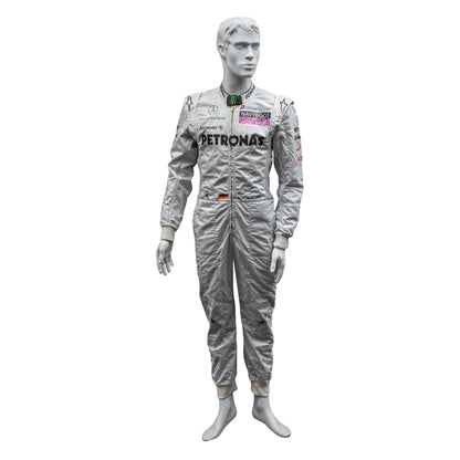 2010 Michael Schumacher Racing Costume Team F1 Mercedes