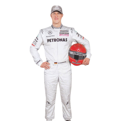 2010 Michael Schumacher Racing Costume Team F1 Mercedes