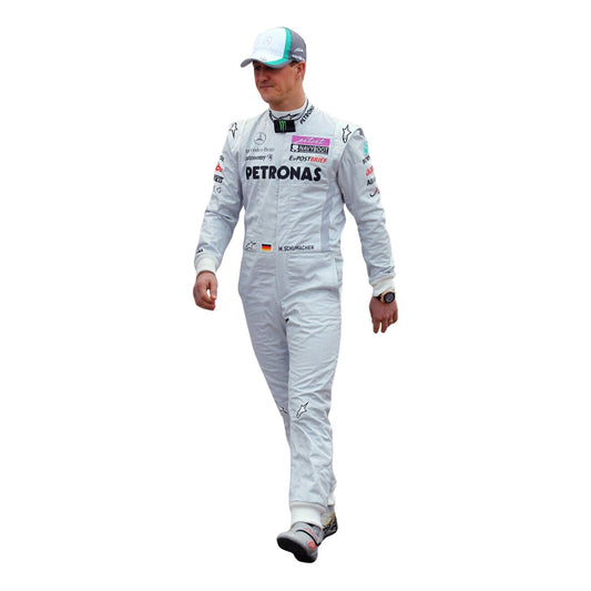2011 Michael Schumacher Racing Costume Team F1 Mercedes