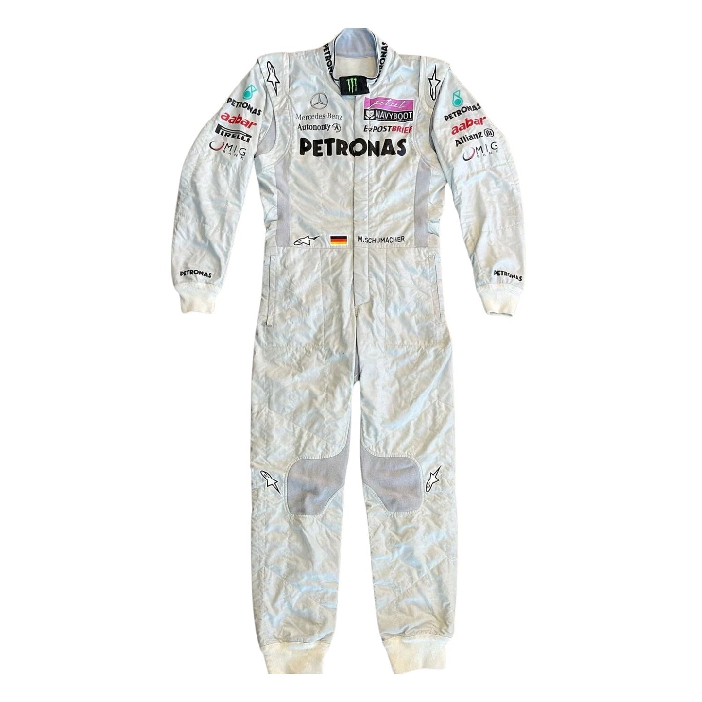 2011 Michael Schumacher Racing Costume Team F1 Mercedes