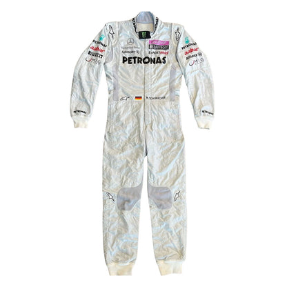 2011 Michael Schumacher Racing Costume Team F1 Mercedes