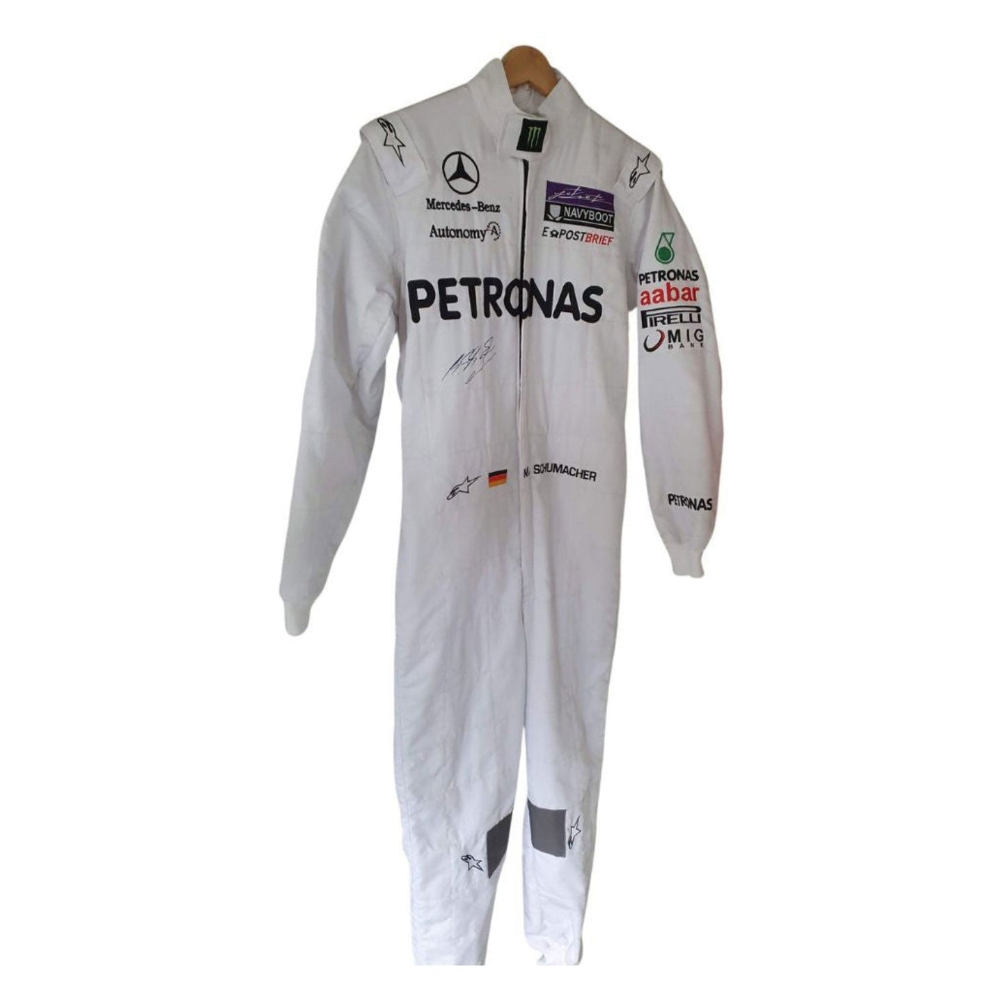 2011 Michael Schumacher Racing Costume Team F1 Mercedes