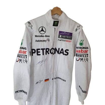 2011 Michael Schumacher Racing Costume Team F1 Mercedes