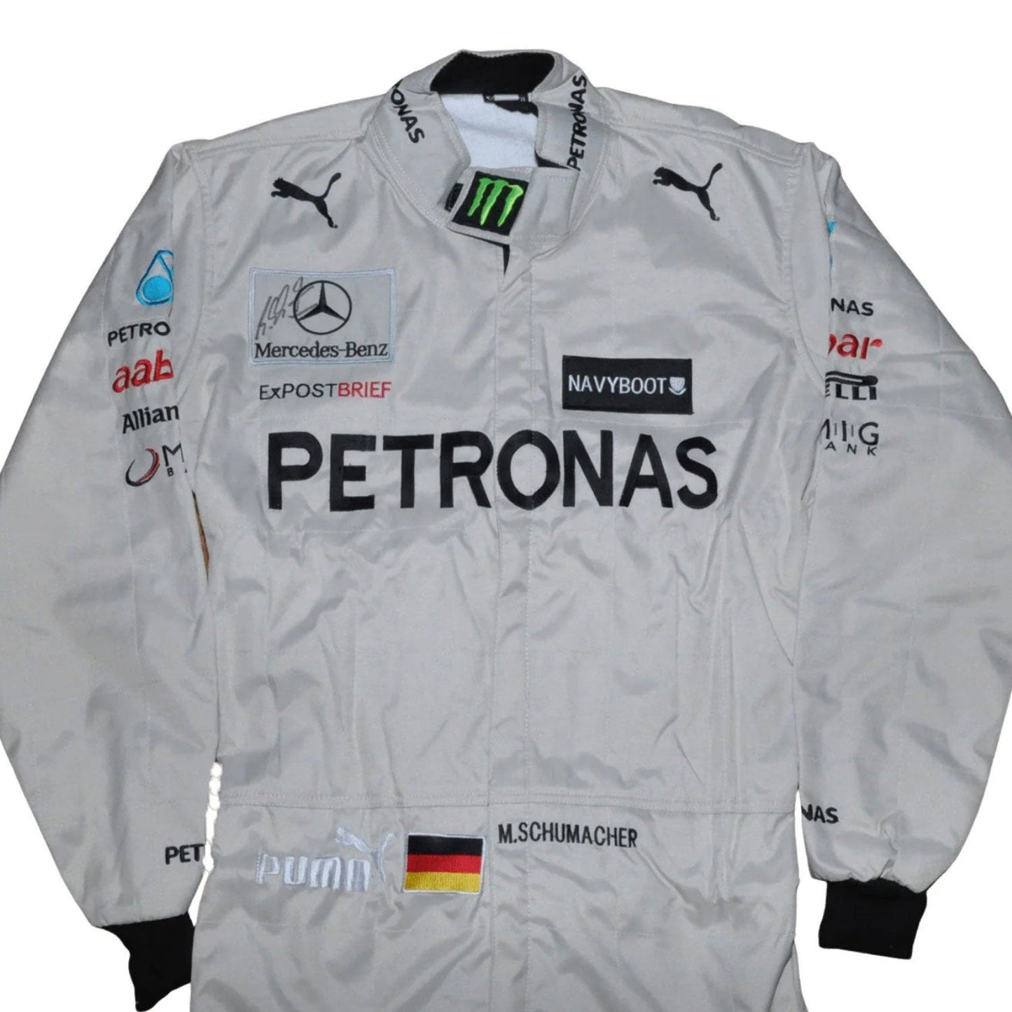 2012 Michael Schumacher Racing Costume Team F1 Mercedes
