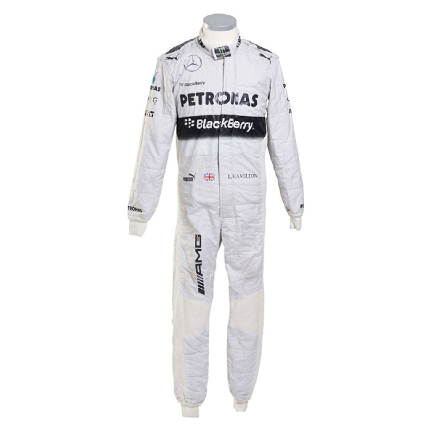 2014 Lewis Hamilton Racing Costume Team F1 Mercedes