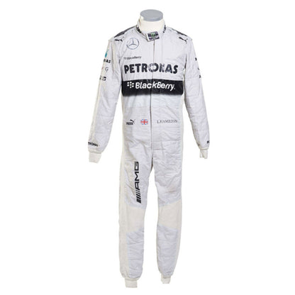 2014 Lewis Hamilton Racing Costume Team F1 Mercedes